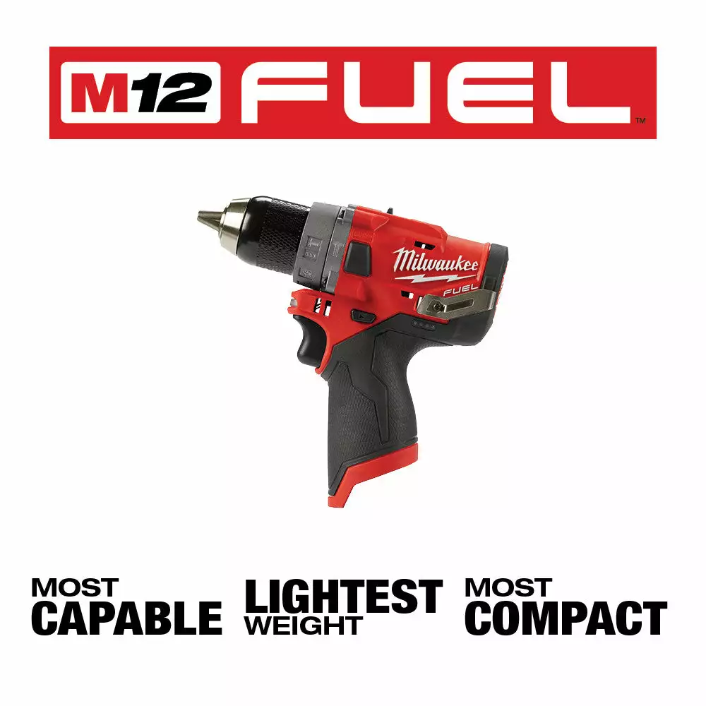 Tools & Equipment Milwaukee 2503-20 M12 FUEL 12V 1/2-Inch M12 FUEL Drill Driver - Bare Tool 4 Tools & Equipment Milwaukee 2503-20 M12 FUEL 12V 1/2-Inch M12 FUEL Drill Driver - Bare Tool