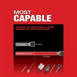 Milwaukee 2504-20 M12 FUEL 12V 1/2-Inch M12 FUEL Hammer Drill - Bare Tool