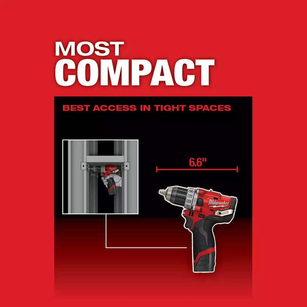 Tools & Equipment Milwaukee 2503-20 M12 FUEL 12V 1/2-Inch M12 FUEL Drill Driver - Bare Tool 7 Tools & Equipment Milwaukee 2503-20 M12 FUEL 12V 1/2-Inch M12 FUEL Drill Driver - Bare Tool