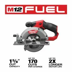 Milwaukee 2530-20 M12 FUEL 12V 5-3/8