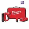 Milwaukee 2540-21 M12 12V 23 Gauge Lightweight Compact Cordless Pin Nailer Kit