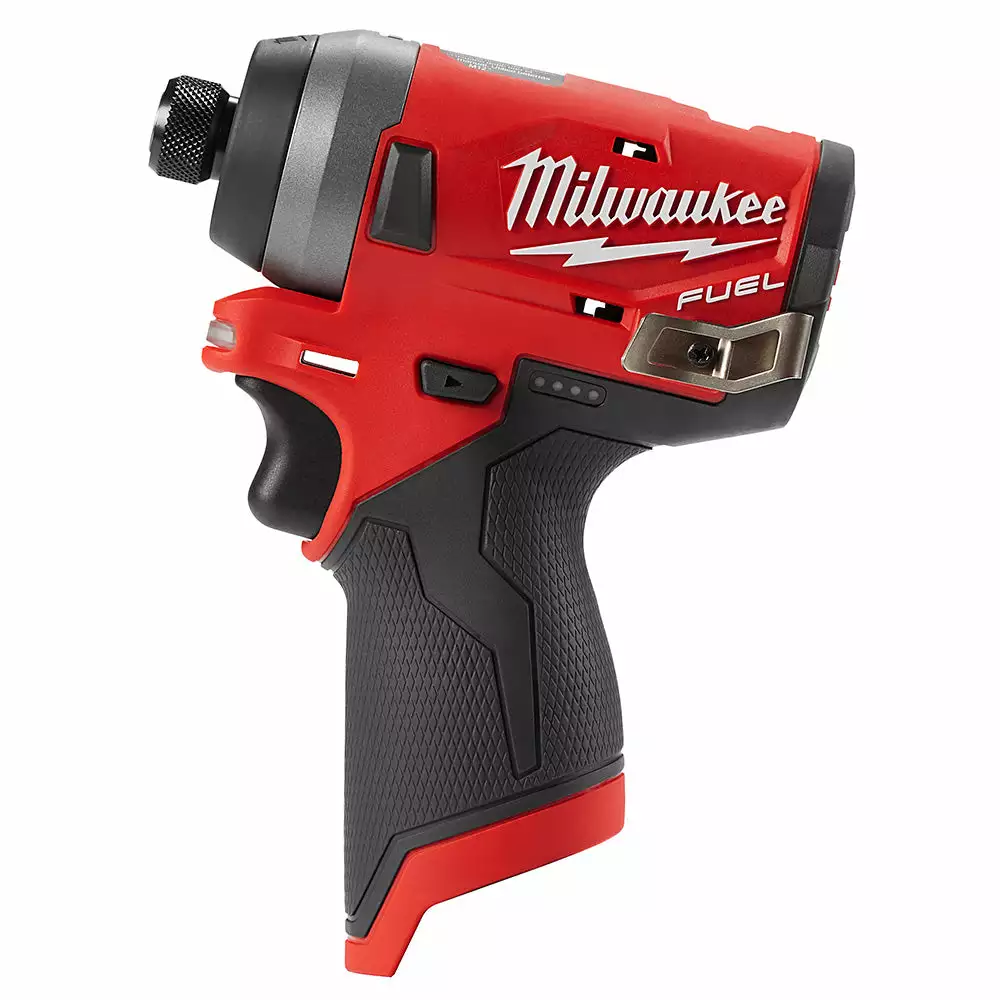 Milwaukee 2553-20 M12 FUEL 12V 1/4-Inch Hex Impact Driver - Bare Tool Tools & Equipment 3 Milwaukee 2553-20 M12 FUEL 12V 1/4-Inch Hex Impact Driver - Bare Tool Tools & Equipment