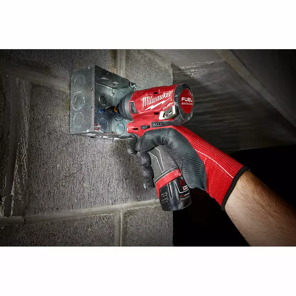 Milwaukee 2553-20 M12 FUEL 12V 1/4-Inch Hex Impact Driver - Bare Tool Tools & Equipment 12 Milwaukee 2553-20 M12 FUEL 12V 1/4-Inch Hex Impact Driver - Bare Tool Tools & Equipment