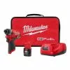 Milwaukee 2553-21 M12 FUEL 1/4" Brushless Impact Driver Kit W/ 2.0 Ah Battery Tools & Equipment
