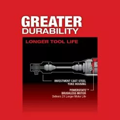 Tools & Equipment Milwaukee 2559-21 M12 FUEL 12V 1/4 Inch Extended Reach Ratchet 2.0 AH Kit