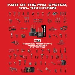 Milwaukee 2560-21 M12 FUEL 12V 3/8 Inch Extended Reach Ratchet 2.0AH Kit