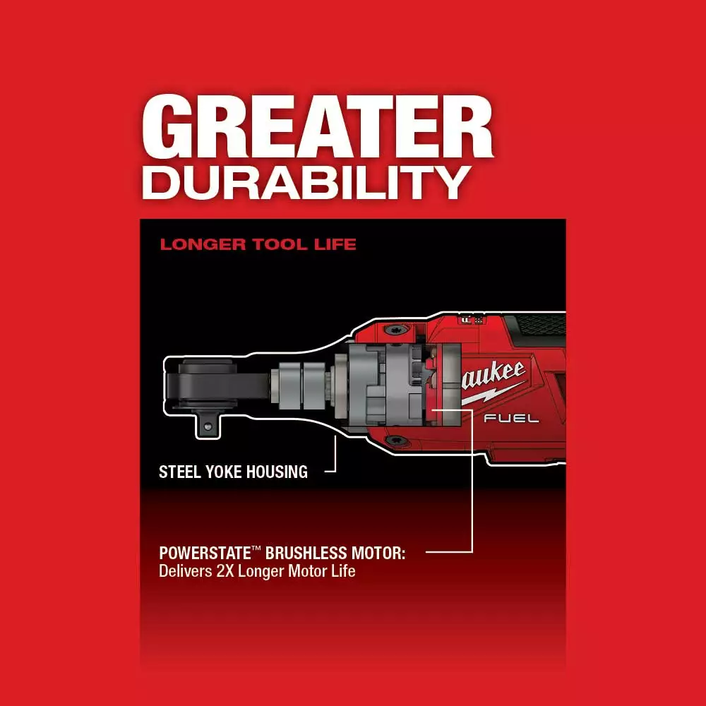 Tools & Equipment Milwaukee 2566-20 M12 FUEL 12V 1/4" Brushless High Speed Ratchet - Bare Tool 9 Tools & Equipment Milwaukee 2566-20 M12 FUEL 12V 1/4" Brushless High Speed Ratchet - Bare Tool