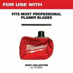 Milwaukee 2623-20 M18 18V 3-1/4-Inch Planer W/ Bevel/Edge Guide - Bare Tool Tools & Equipment