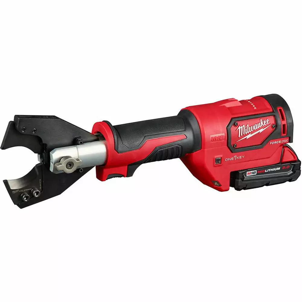 Milwaukee 2672-21F M18 18V FORCE LOGIC Cable Cutter Kit W/Fine Stranded Wire Jaw Tools & Equipment 9 Milwaukee 2672-21F M18 18V FORCE LOGIC Cable Cutter Kit W/Fine Stranded Wire Jaw Tools & Equipment
