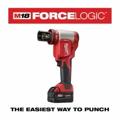 Tools & Equipment Milwaukee 2676-22 M18 18V FORCE LOGIC 10T Knockout Tool Kit W/ 1/2" -2" Capacity 16 Tools & Equipment Milwaukee 2676-22 M18 18V FORCE LOGIC 10T Knockout Tool Kit W/ 1/2