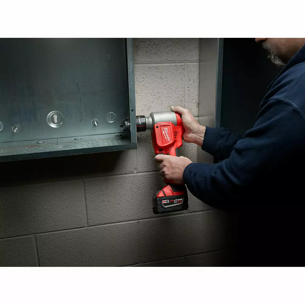 Tools & Equipment Milwaukee 2676-22 M18 18V FORCE LOGIC 10T Knockout Tool Kit W/ 1/2" -2" Capacity 8 Tools & Equipment Milwaukee 2676-22 M18 18V FORCE LOGIC 10T Knockout Tool Kit W/ 1/2" -2" Capacity