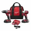 Milwaukee 2691-22 M18 18V Cordless Power Lithium-Ion 2-Tool Combo Kit 1 Milwaukee 2691-22 M18 18V Cordless Power Lithium-Ion 2-Tool Combo Kit