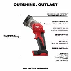 Tools & Equipment Milwaukee 2696-24 M18 18V Cordless Power Lithium-Ion 4-Tool Combo Kit