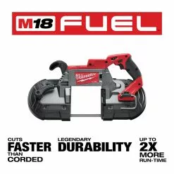 Milwaukee 2729-20 M18 FUEL 18V Deep Cut Band Saw W/ Blade - Bare Tool