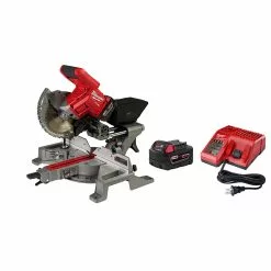 Tools & Equipment Milwaukee 2733-21 M18 FUEL 18V 7-1/4-Inch Dual Bevel Sliding Miter Saw Kit