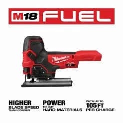 Milwaukee 2737B-20 M18 FUEL 18V Cordless Barrel Grip Jig Saw - Bare Tool Tools & Equipment 17 Milwaukee 2737B-20 M18 FUEL 18V Cordless Barrel Grip Jig Saw - Bare Tool Tools & Equipment