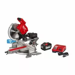Saws Milwaukee 2739-21HD M18 FUEL 18V 12" Dual Bevel Sliding Compound Miter Saw Kit
