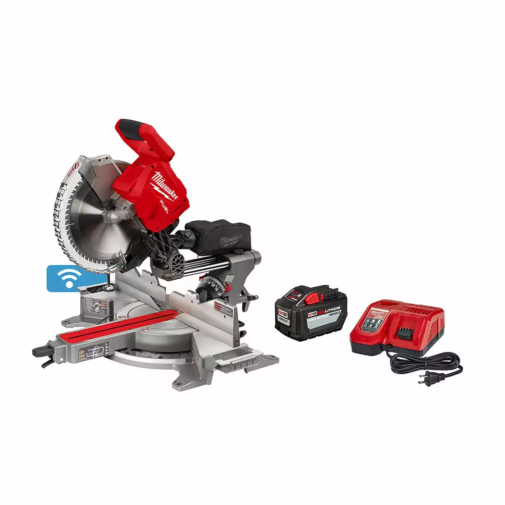 Saws Milwaukee 2739-21HD M18 FUEL 18V 12" Dual Bevel Sliding Compound Miter Saw Kit 3 Saws Milwaukee 2739-21HD M18 FUEL 18V 12" Dual Bevel Sliding Compound Miter Saw Kit