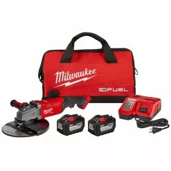 Milwaukee 2785-22HD M18 FUEL 18V 7/9-Inch Large Angle Grinder Kit Tools & Equipment