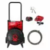 Tools & Equipment Milwaukee 2817A-21 M18 Li-Ion Cordless Drum Machine W/ 3/8" Cable