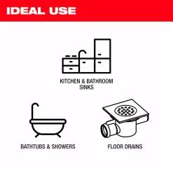 Tools & Equipment Milwaukee 2817A-21 M18 Li-Ion Cordless Drum Machine W/ 3/8" Cable 25 Tools & Equipment Milwaukee 2817A-21 M18 Li-Ion Cordless Drum Machine W/ 3/8