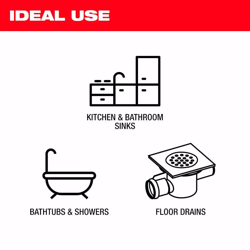 Tools & Equipment Milwaukee 2817A-21 M18 Li-Ion Cordless Drum Machine W/ 3/8" Cable 14 Tools & Equipment Milwaukee 2817A-21 M18 Li-Ion Cordless Drum Machine W/ 3/8" Cable