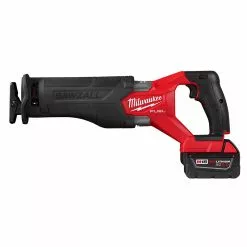 Milwaukee 2821-21 M18 FUEL 18V SAWZALL Li-Ion Reciprocating Saw XC5.0 Kit Tools & Equipment