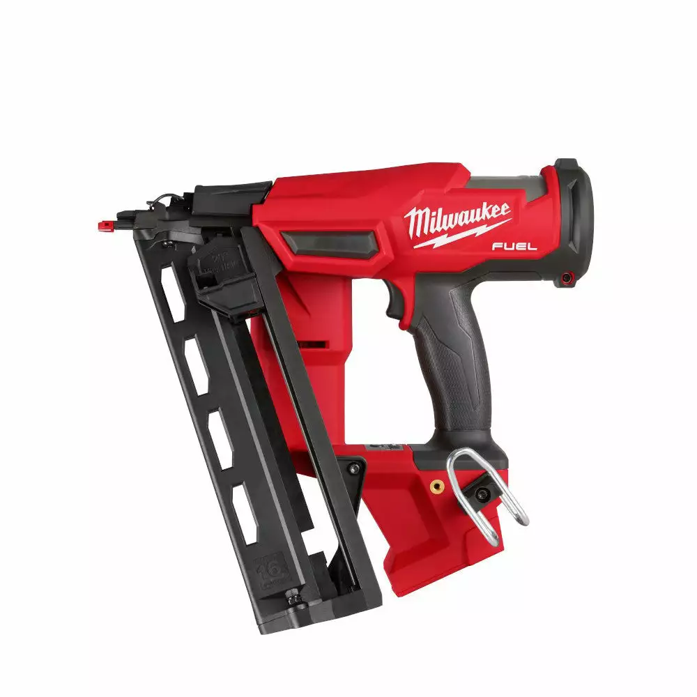 Tools & Equipment Milwaukee 2841-20 M18 FUEL Ergonomic 16 Gauge Angled Finish Nailer - Bare Tool 3 Tools & Equipment Milwaukee 2841-20 M18 FUEL Ergonomic 16 Gauge Angled Finish Nailer - Bare Tool