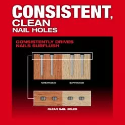 Tools & Equipment Milwaukee 2841-20 M18 FUEL Ergonomic 16 Gauge Angled Finish Nailer - Bare Tool 17 Tools & Equipment Milwaukee 2841-20 M18 FUEL Ergonomic 16 Gauge Angled Finish Nailer - Bare Tool