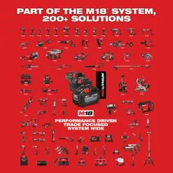 Milwaukee 2843-22 M18 18V FUEL Li-Ion Cordless Utility Fencing Stapler Kit Tools & Equipment