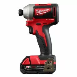 Milwaukee 2850-21P M18 18V Brushless Cordless 1/4 Inch Hex Impact Driver Kit Tools & Equipment
