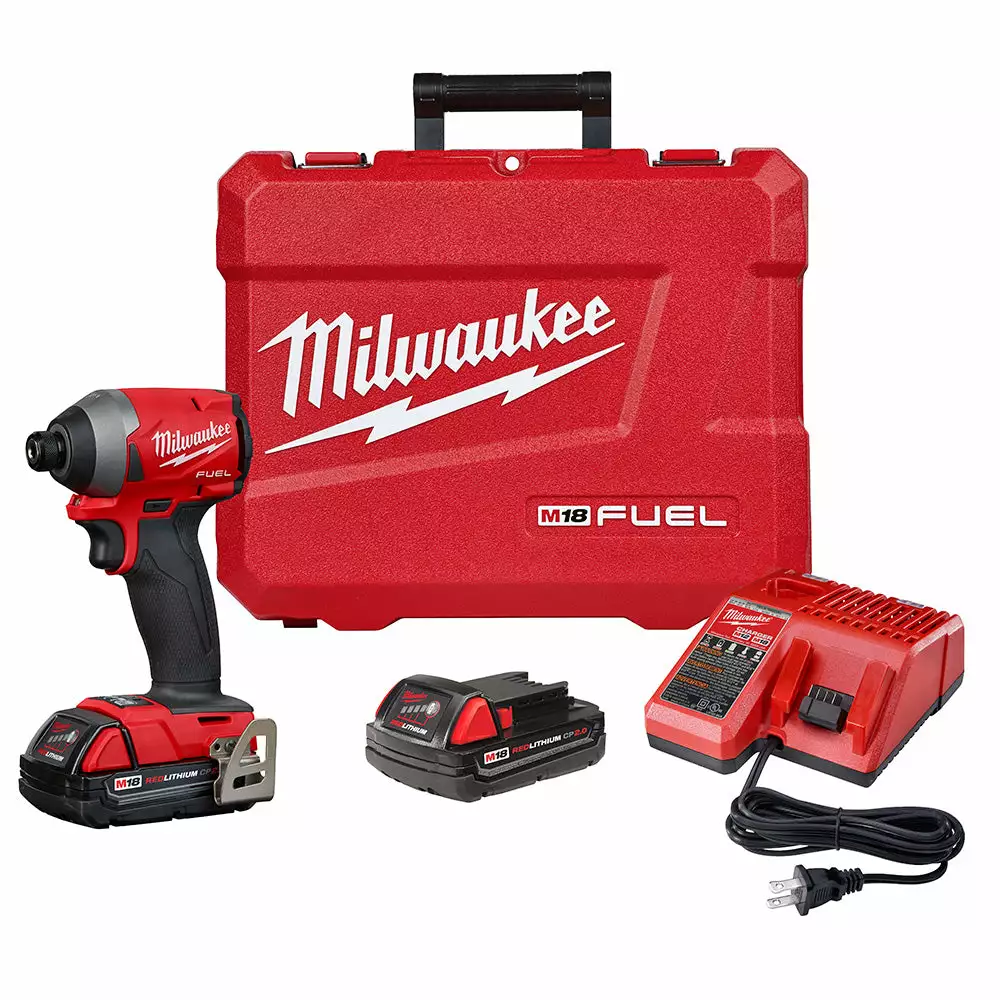 Milwaukee 2853-22CT M18 FUEL 18V 1/4-Inch HEX Cordless Impact Driver Kit 3 Milwaukee 2853-22CT M18 FUEL 18V 1/4-Inch HEX Cordless Impact Driver Kit