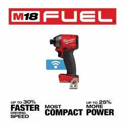 Milwaukee 2857-20 M18 FUEL 18V 1/4-Inch Hex Impact Driver - Bare Tool