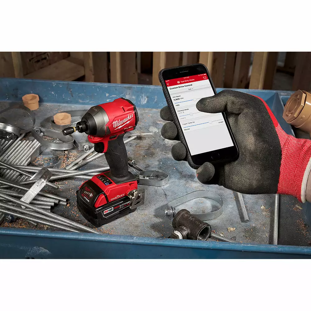 Milwaukee 2857-22 M18 FUEL 18V 1/4-Inch XC Hex Impact Driver Kit Tools & Equipment 14 Milwaukee 2857-22 M18 FUEL 18V 1/4-Inch XC Hex Impact Driver Kit Tools & Equipment