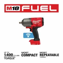 Milwaukee 2863-20 M18 FUEL 18V 1/2-Inch Friction Ring Impact Wrench - Bare Tool Tools & Equipment