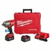 Milwaukee 2863-22 M18 FUEL 18V 1/2" High Torque Impact Wrench Kit Tools & Equipment