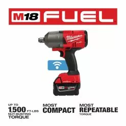 Milwaukee 2864-22 M18 FUEL 18V 3/4" High Torque Impact Wrench Kit 16 Milwaukee 2864-22 M18 FUEL 18V 3/4