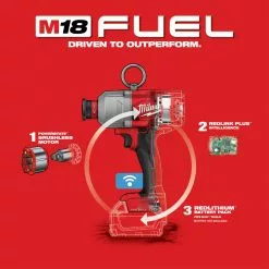 Milwaukee 2865-20 M18 FUEL 18 Volt 7/16 Inch Hex Utility Impact Wrench-Bare Tool