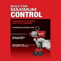 Tools & Equipment Milwaukee 2865-22 M18 FUEL 18 Volt 7/16 Inch Hex Utility Impact Wrench Kit 19 Tools & Equipment Milwaukee 2865-22 M18 FUEL 18 Volt 7/16 Inch Hex Utility Impact Wrench Kit