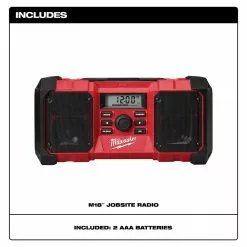 Milwaukee 2890-20 M18 18V Jobsite Radio - Bare Tool