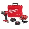 Tools & Equipment Milwaukee 2962-22 M18 FUEL 18V 1/2" Cordless Li-Ion Mid-Torque Impact Wrench Kit 2 Tools & Equipment Milwaukee 2962-22 M18 FUEL 18V 1/2" Cordless Li-Ion Mid-Torque Impact Wrench Kit