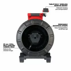 Milwaukee 2973-20 120’ High Resolution Pipeline Inspection Reel - Bare Tool