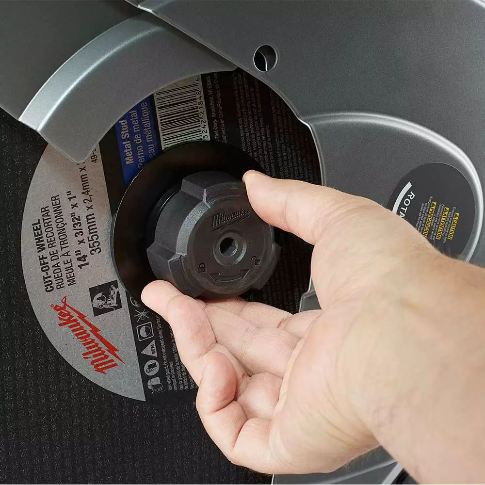 Milwaukee 2990-20 M18 FUEL 14" Li-Ion Brushless Abrasive Chop Saw - Bare Tool Tools & Equipment 8 Milwaukee 2990-20 M18 FUEL 14" Li-Ion Brushless Abrasive Chop Saw - Bare Tool Tools & Equipment