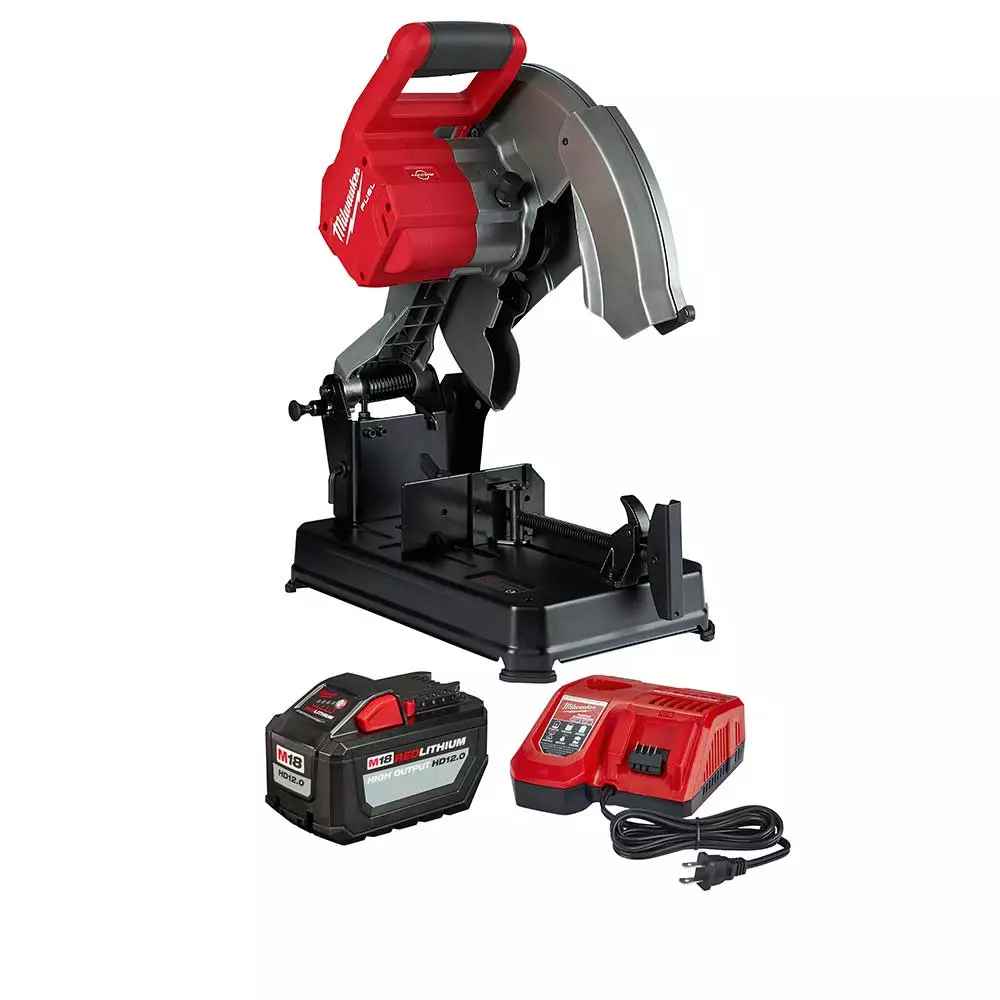 Milwaukee 2990-21HD M18 FUEL 14" Li-Ion Brushless Portable Abrasive Chop Saw Kit Tools & Equipment 3 Milwaukee 2990-21HD M18 FUEL 14" Li-Ion Brushless Portable Abrasive Chop Saw Kit Tools & Equipment