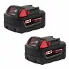 Tools & Equipment Milwaukee 48-11-1852 M18 18V 5.0Ah REDLITHIUM XC Extended Battery - 2pk