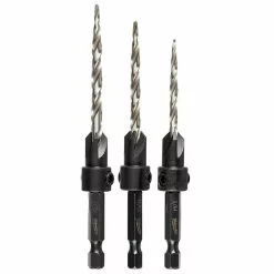 Milwaukee 48-13-5003 #6/#8/#10 Steel Countersink Set - 3 Piece