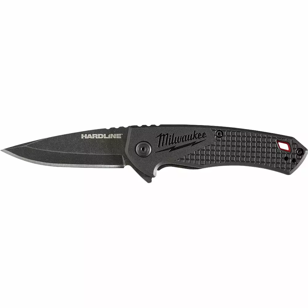 Tools & Equipment Milwaukee 48-22-1997 2.5” HARDLINE Smooth Blade Pocket Knife 3 Tools & Equipment Milwaukee 48-22-1997 2.5” HARDLINE Smooth Blade Pocket Knife