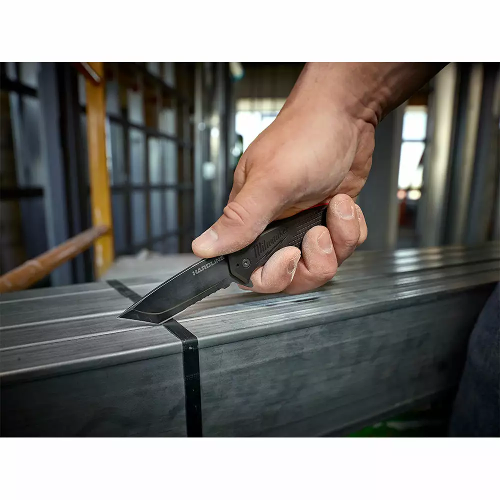 Tools & Equipment Milwaukee 48-22-1998 3” HARDLINE Serrated Blade Pocket Knife 6 Tools & Equipment Milwaukee 48-22-1998 3” HARDLINE Serrated Blade Pocket Knife