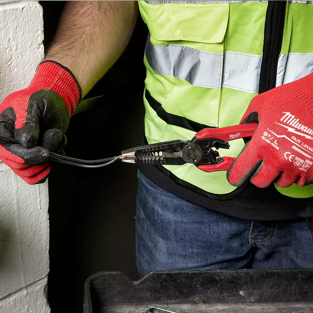 Tools & Equipment Milwaukee 48-22-3078 7 In 1 High-Leverage Electrician Combination Pliers 9 Tools & Equipment Milwaukee 48-22-3078 7 In 1 High-Leverage Electrician Combination Pliers