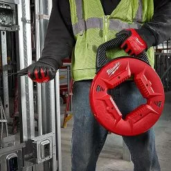 Milwaukee 48-22-4185 100 Feet 1/4 Inch Steel Fish Tape 11 Milwaukee 48-22-4185 100 Feet 1/4 Inch Steel Fish Tape